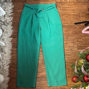 Green Women's dress pants